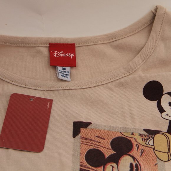 Bradford Exchange/Disney RETRO MICKEY Artistic Top - Picture 4 of 10